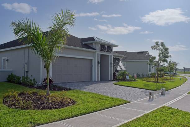 Paver Driveway Replacement in Stockdale, TX